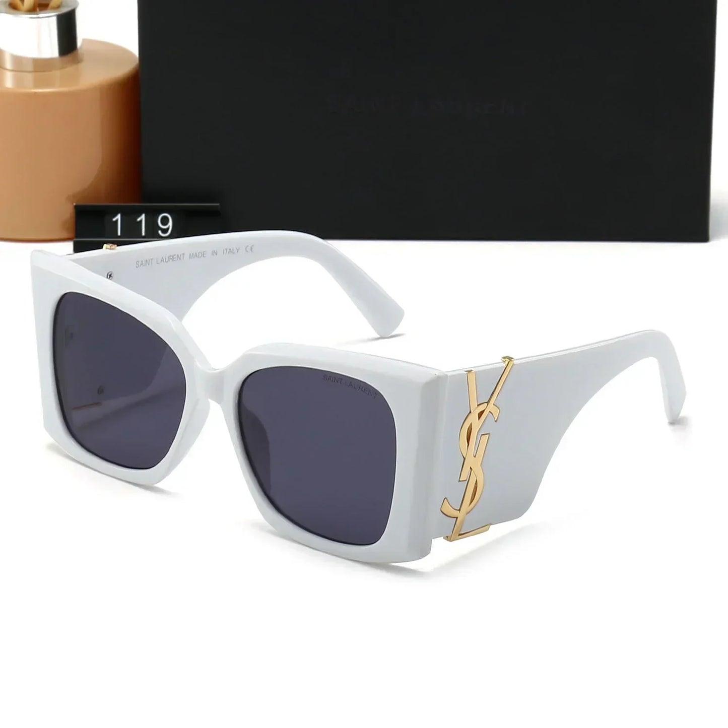 Lunettes de soleil de luxe à grande monture Y-01