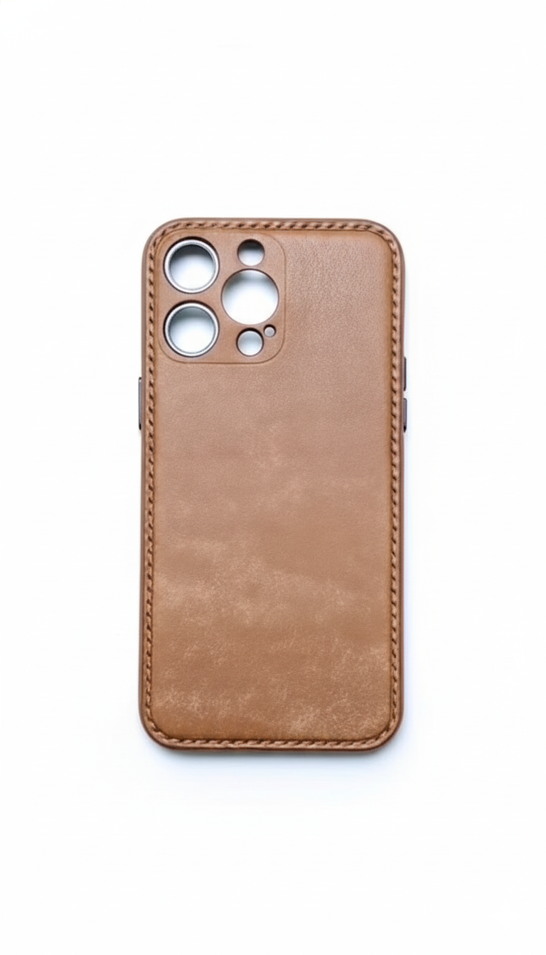 Custodia per iPhone Unibody in pelle pieno fiore: l'arte della lavorazione della pelle pura