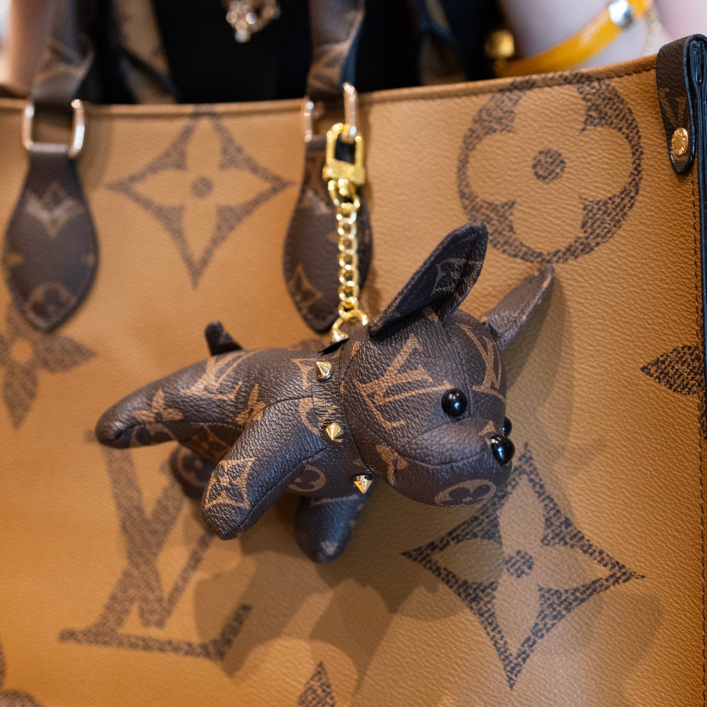 Luksus hvalpe nøglering