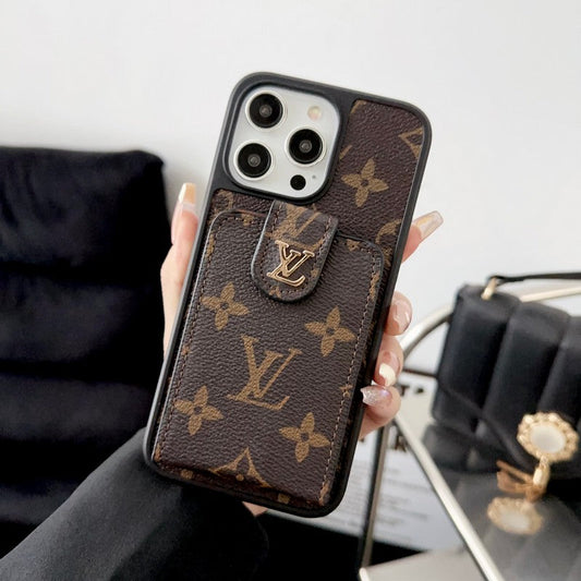 Luxuriöse iPhone-Hülle mit klassischer Kartentasche