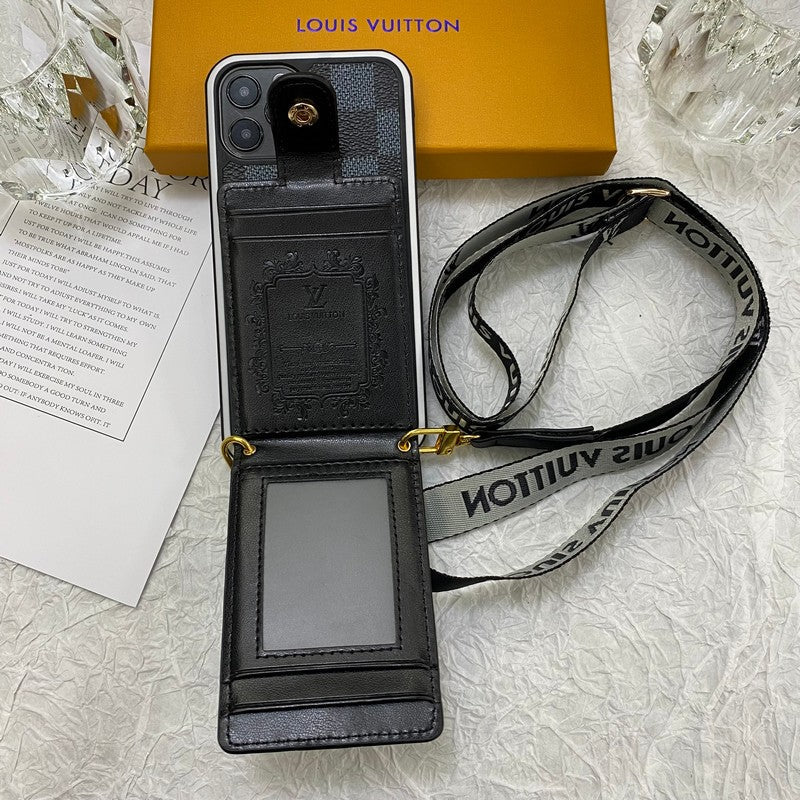 Luksus Card Bag Chain iPhone etui