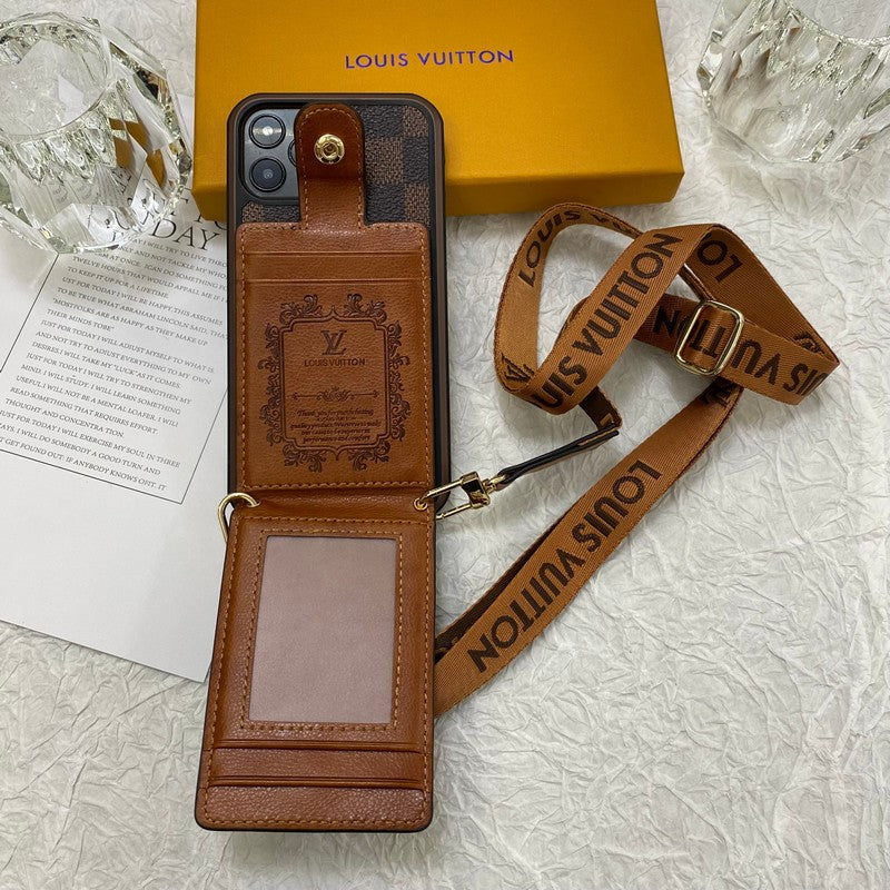 Luksus Card Bag Chain iPhone etui