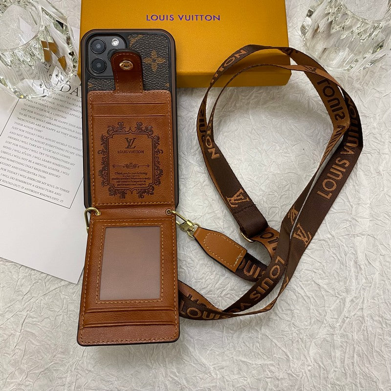 Luksus Card Bag Chain iPhone etui