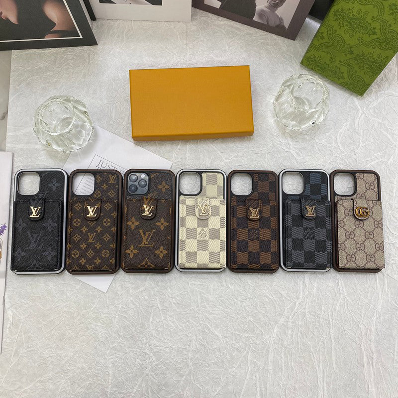Luxuriöse iPhone-Hülle mit Kartenetui