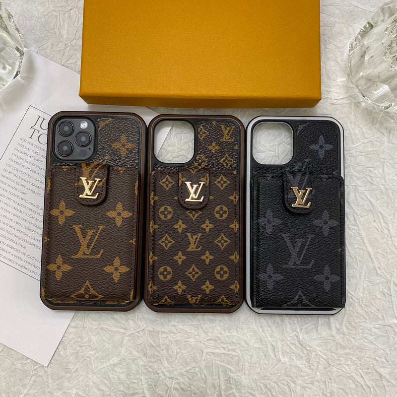 Luxuriöse iPhone-Hülle mit Kartenetui