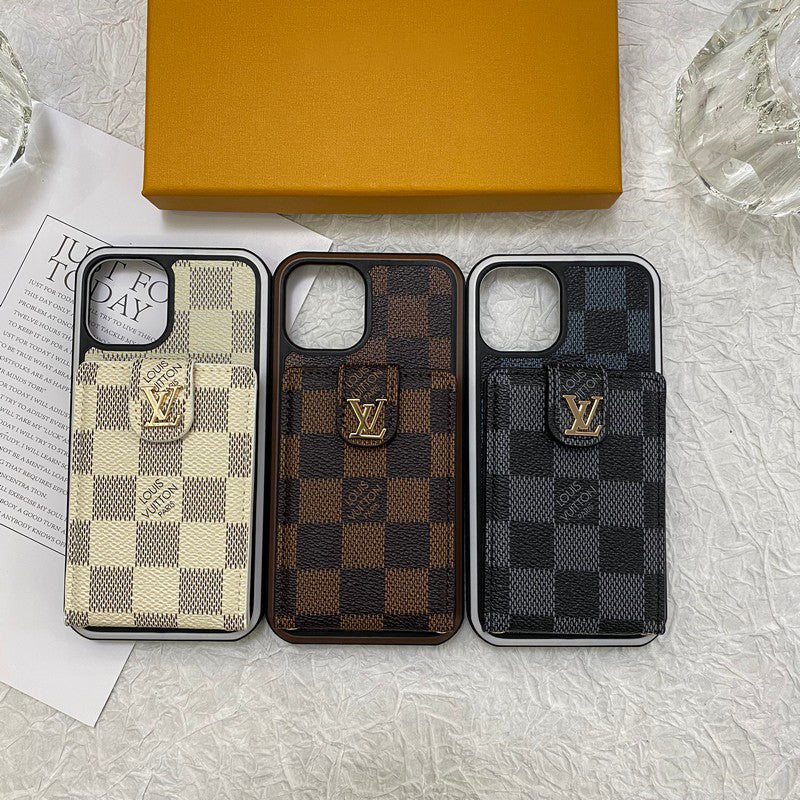 Luxuriöse iPhone-Hülle mit Kartenetui