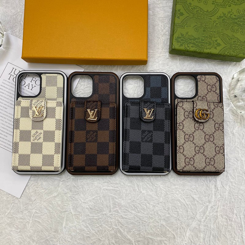 Luxuriöse iPhone-Hülle mit Kartenetui