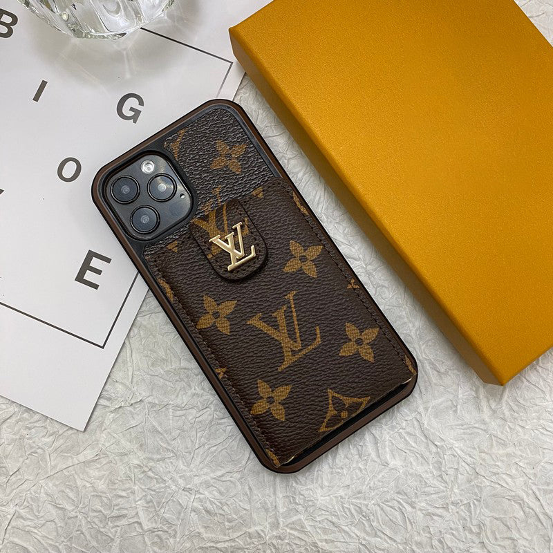 Luxuriöse iPhone-Hülle mit Kartenetui