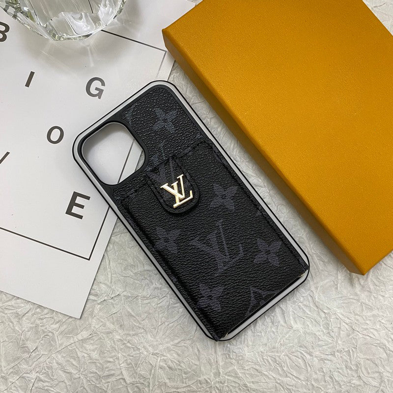 Luxuriöse iPhone-Hülle mit Kartenetui