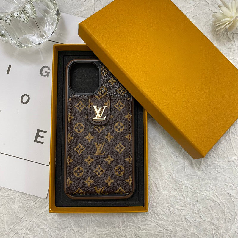 Luxuriöse iPhone-Hülle mit Kartenetui