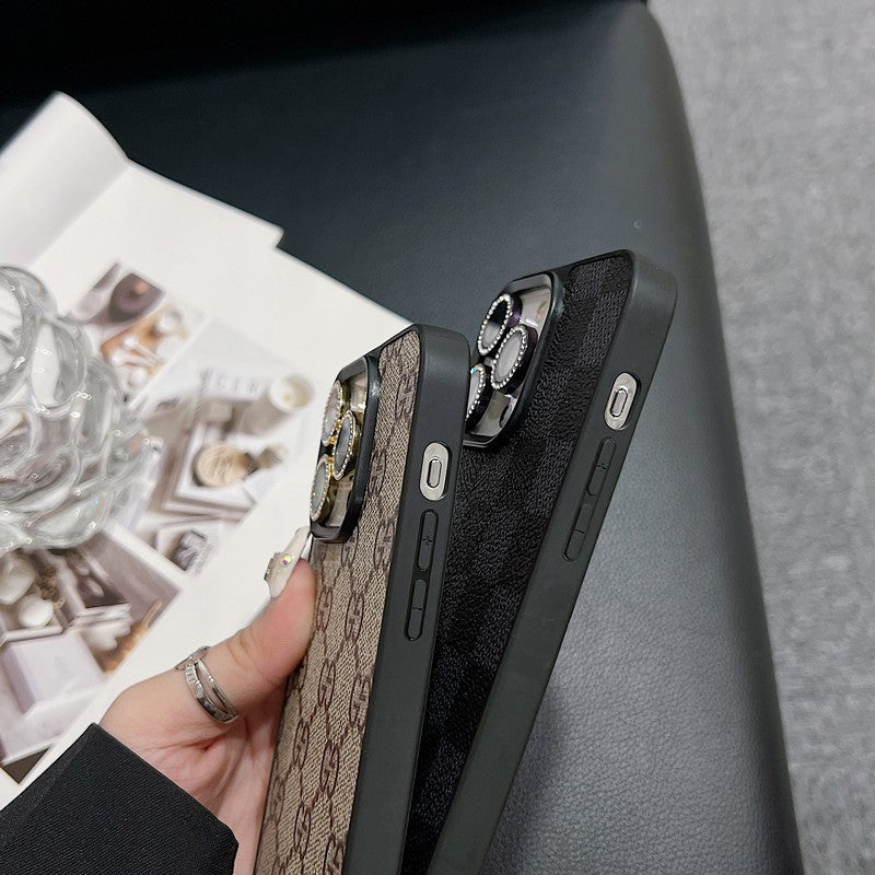Hochwertige iPhone-Hülle in klassischer Farbe