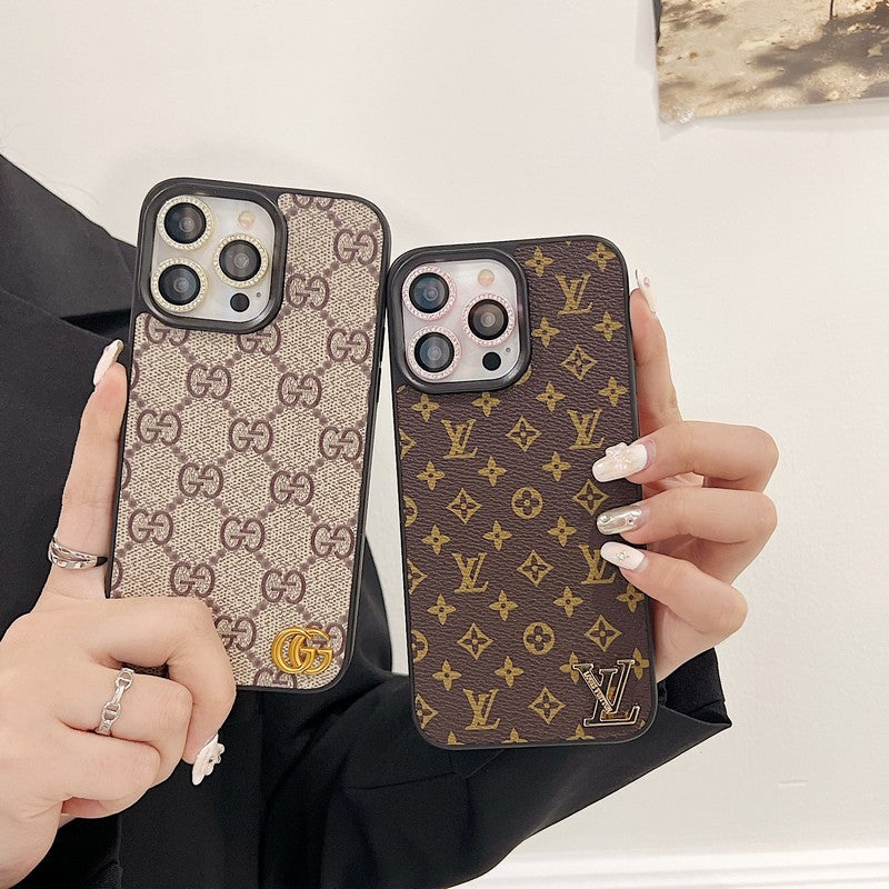 Hochwertige iPhone-Hülle in klassischer Farbe