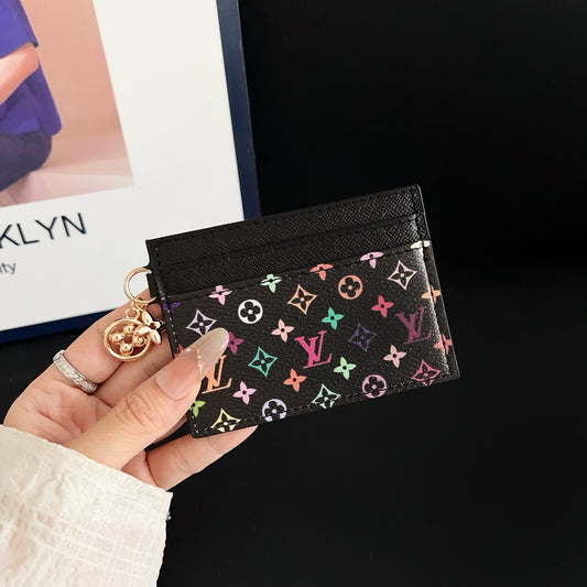 Slim & portable card holder with multiple slots