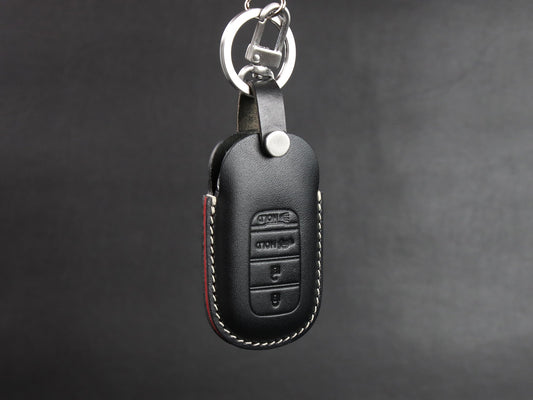 Husă din piele pentru chei auto pentru Honda [2-4/5/7] Key Fob