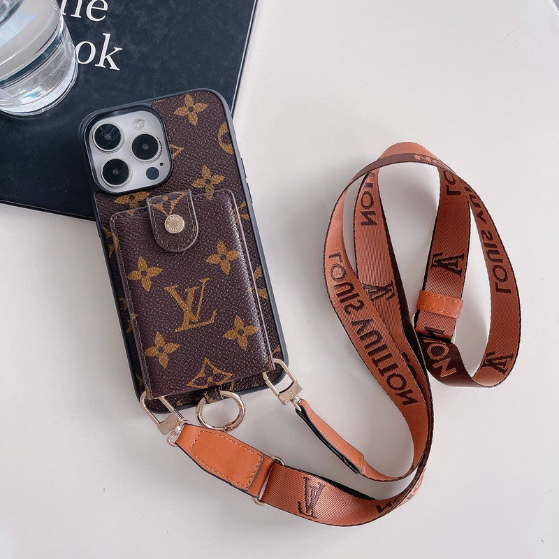 Luksus korttaske Klassisk kæde iPhone etui