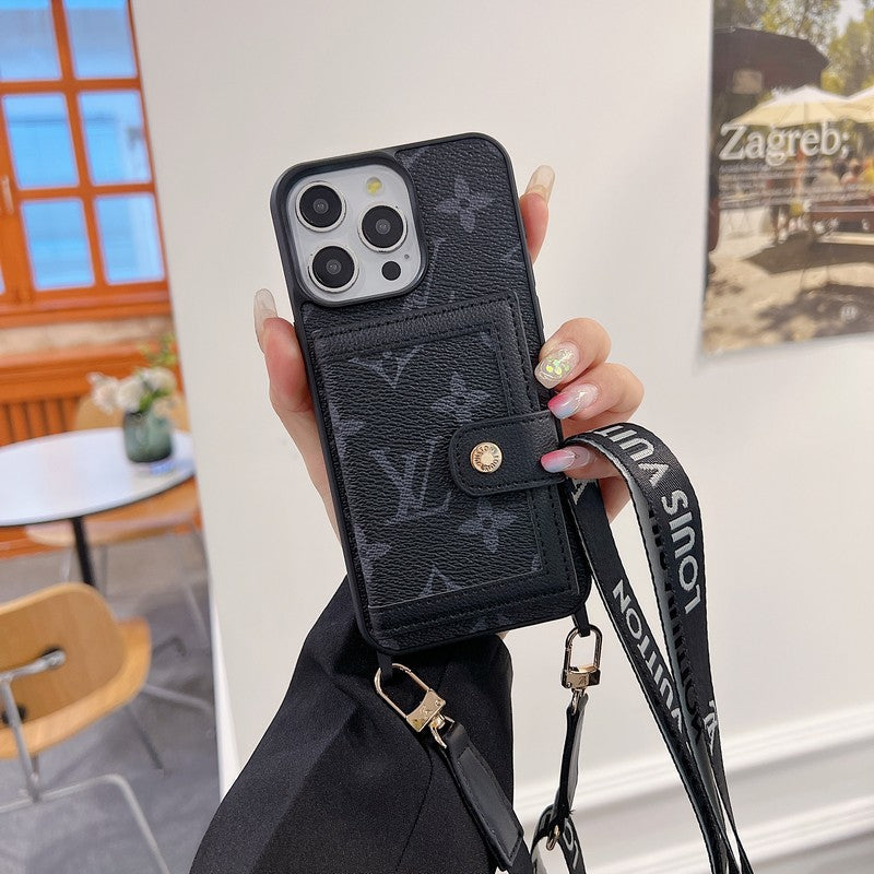 Luksus Card Bag Crossboday iPhone etui