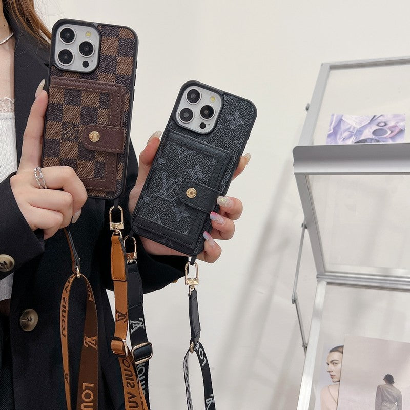 Luksus Card Bag Crossboday iPhone etui