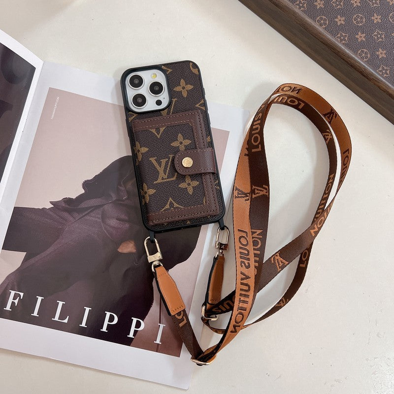 Luksus Card Bag Crossboday iPhone etui