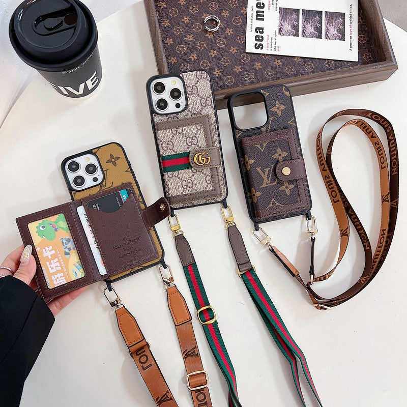 Luksus Card Bag Crossboday iPhone etui