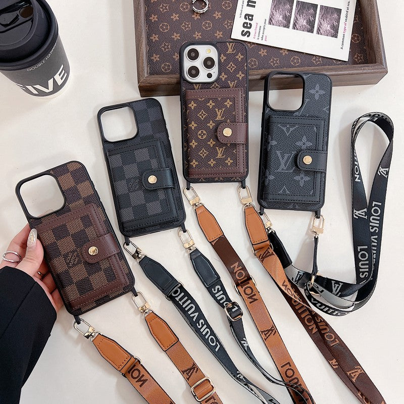 Luksus Card Bag Crossboday iPhone etui