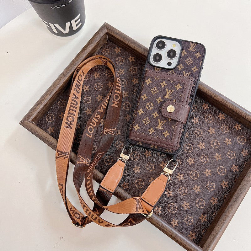 Luksus Card Bag Crossboday iPhone etui