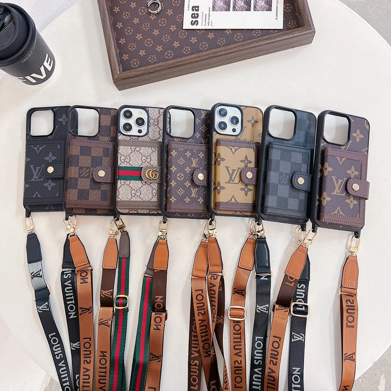 Luksus Card Bag Crossboday iPhone etui