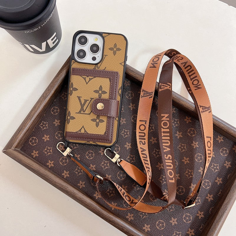 Luksus Card Bag Crossboday iPhone etui