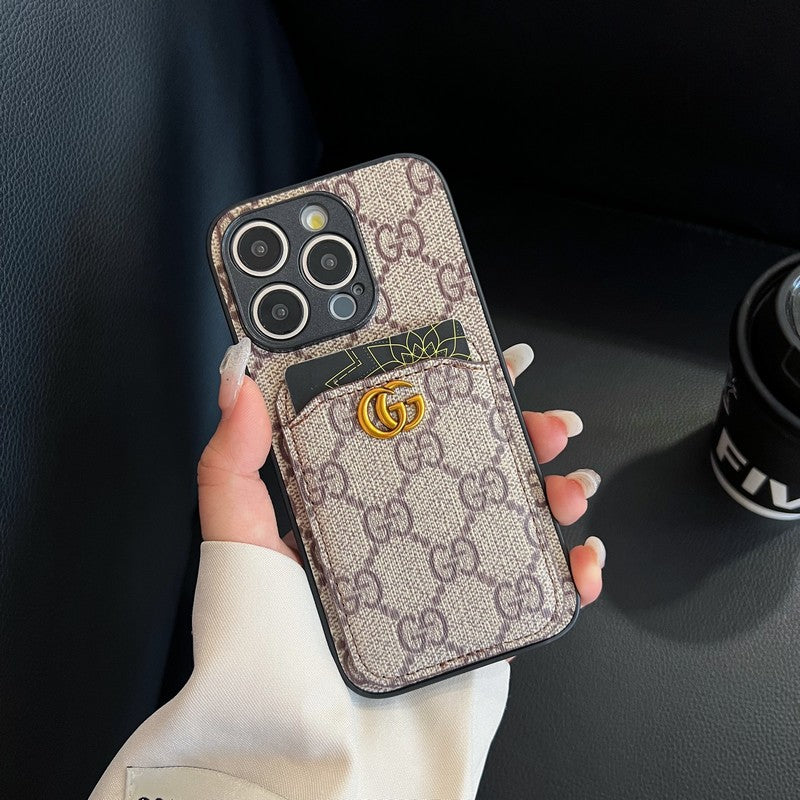 حقيبة بطاقات مميزة لحافظة iPhone الكلاسيكية