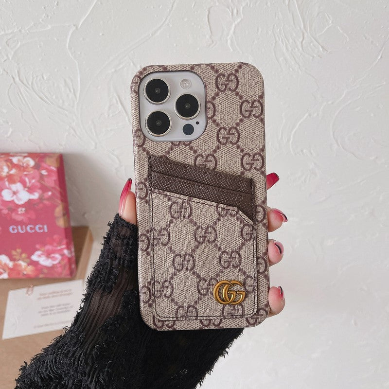 Premium-Kartentasche, klassische iPhone-Hülle