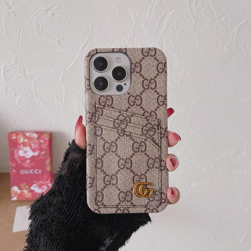 Premium-Kartentasche, klassische iPhone-Hülle