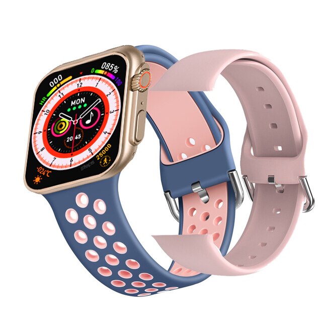 NAUJAS Ultra Watch Men Smart Watch Series 8 NFC Door Access išmanusis laikrodis, skirtas Android Apple telefonų laikrodžių apyrankėms