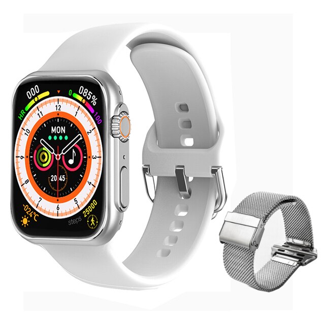 NAUJAS Ultra Watch Men Smart Watch Series 8 NFC Door Access išmanusis laikrodis, skirtas Android Apple telefonų laikrodžių apyrankėms