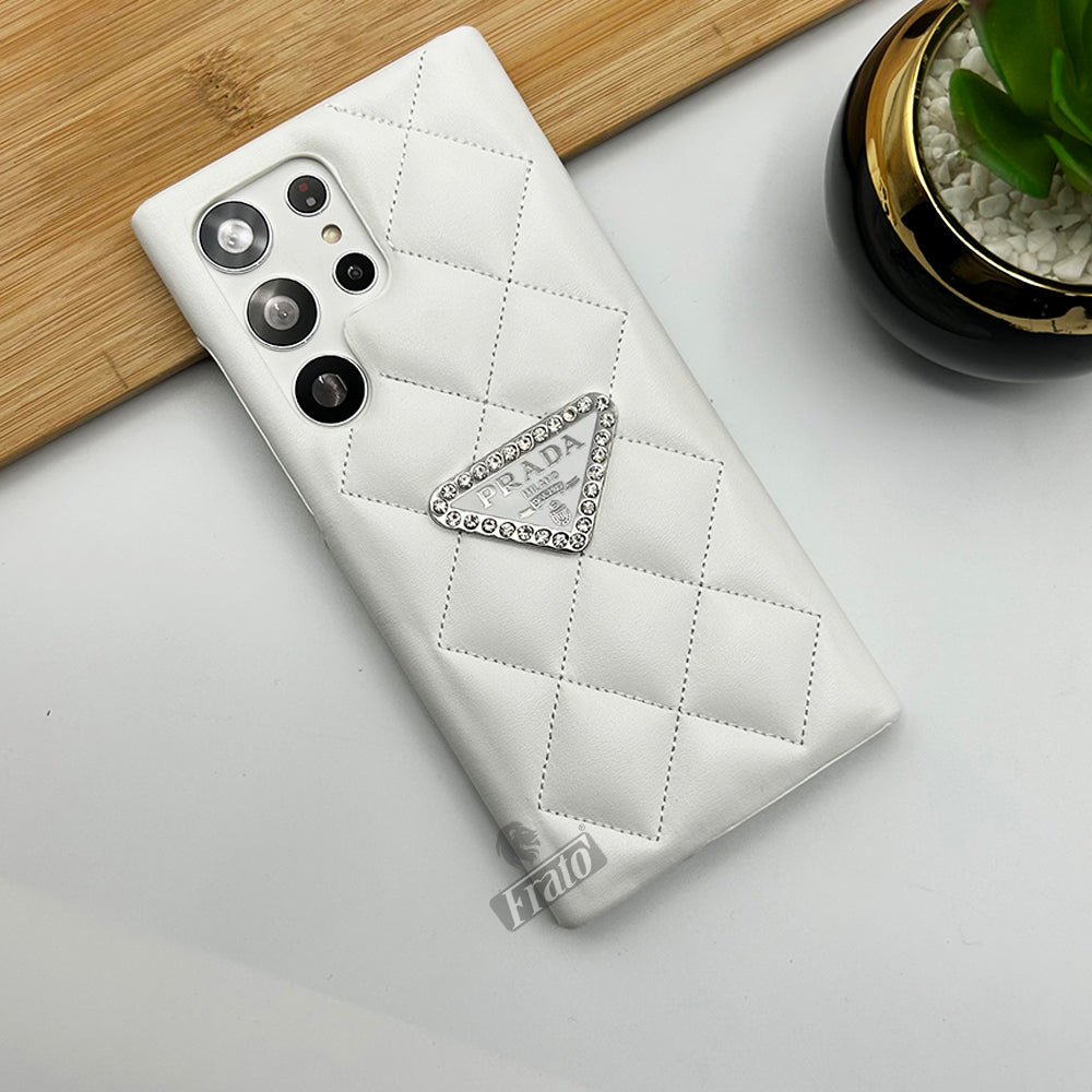 Moderne Ledertasche der Luxusmarke für Samsung Galaxy
