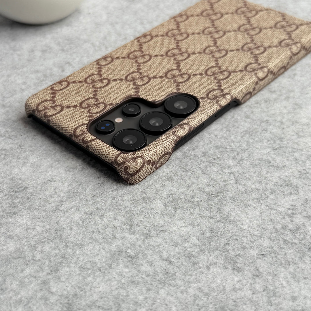 Luxusní prémiové kožené pouzdro Patern Pu pro Samsung Galaxy