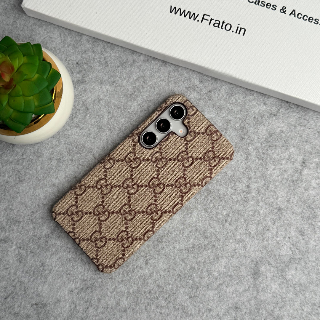 Luxusní prémiové kožené pouzdro Patern Pu pro Samsung Galaxy