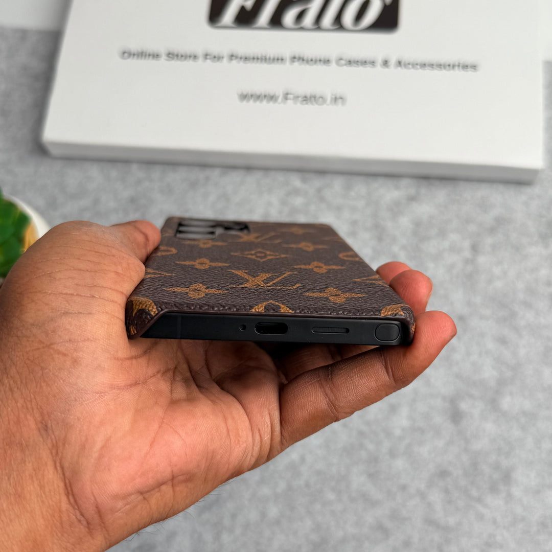 FUNDA DE DISEÑO DE CUERO PU COMPLETO DE LUJO PARA SAMSUNG GALAXY