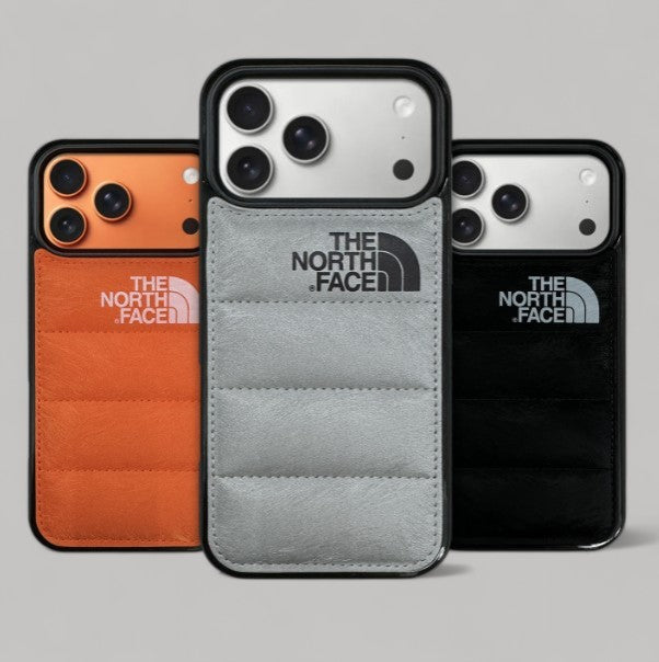 Custodia per iPhone in pelle scamosciata North Puffer