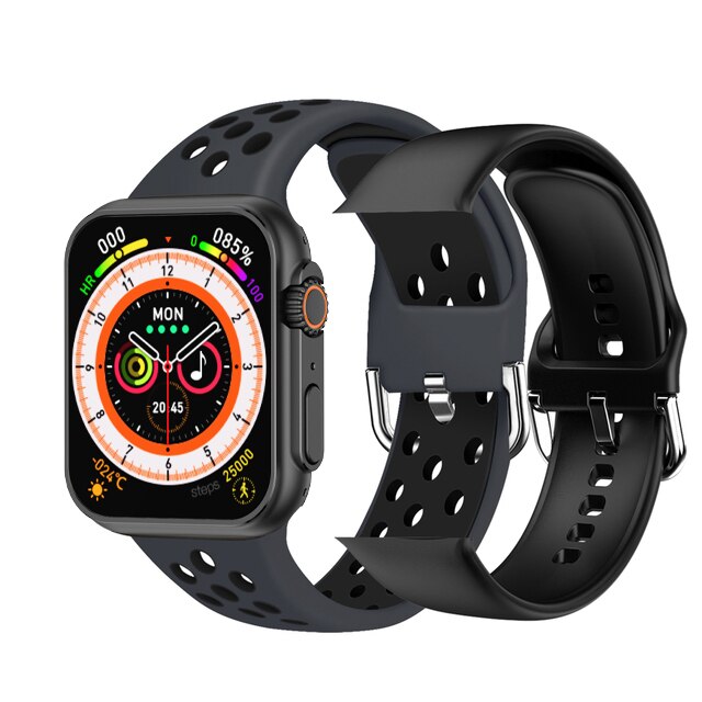 NAUJAS Ultra Watch Men Smart Watch Series 8 NFC Door Access išmanusis laikrodis, skirtas Android Apple telefonų laikrodžių apyrankėms