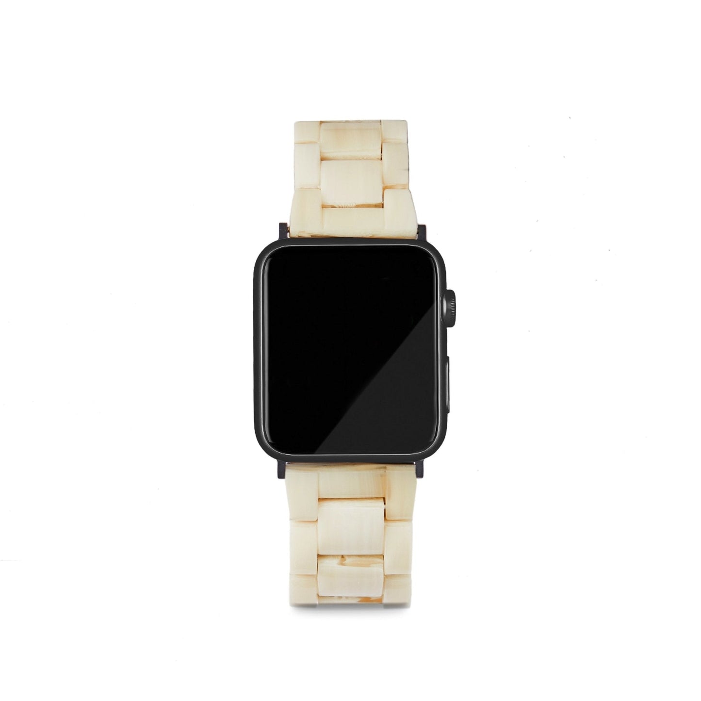 Alabaster 소재의 Apple Watch 밴드