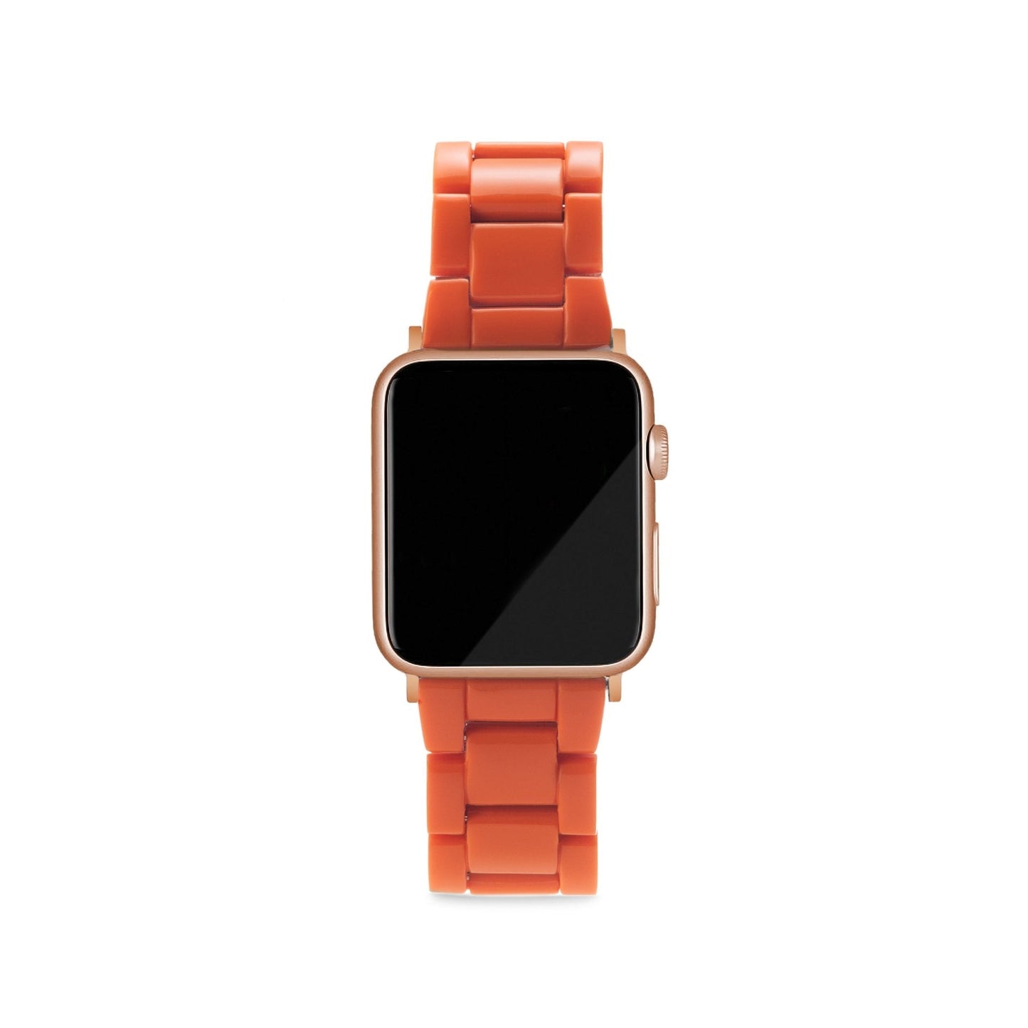 Apple Watch-band i ljus orange