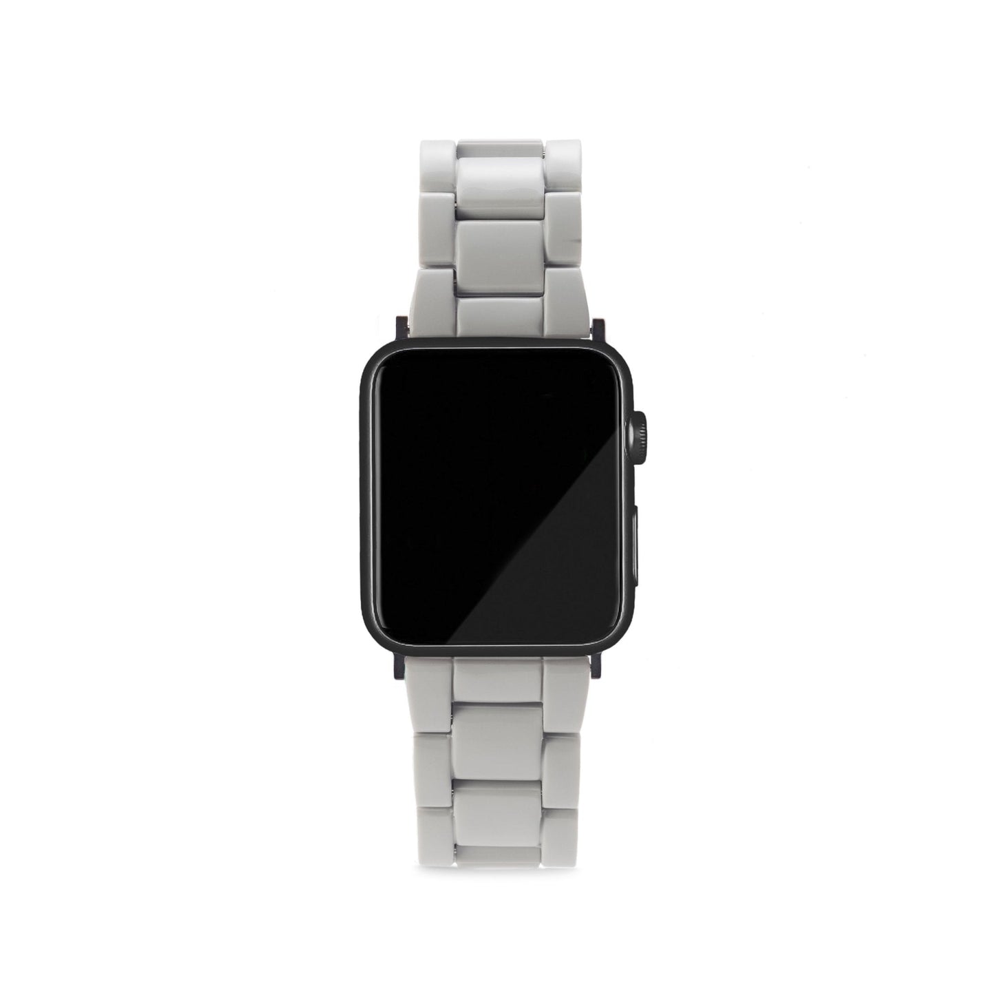 라이트 그레이 색상의 Apple Watch 밴드