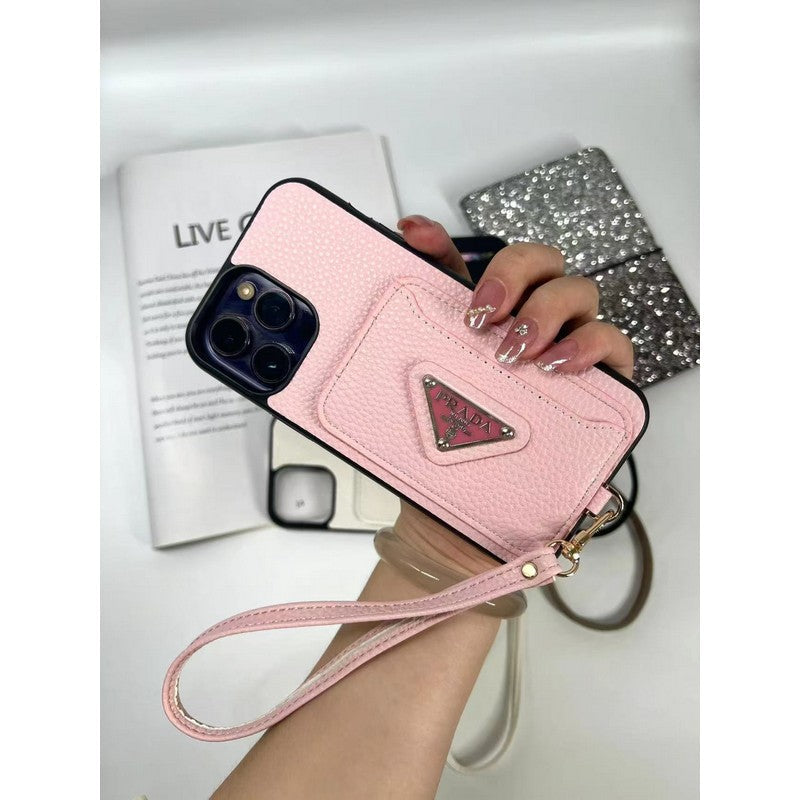 Luksus Fire farver Card Bag iPhone etui