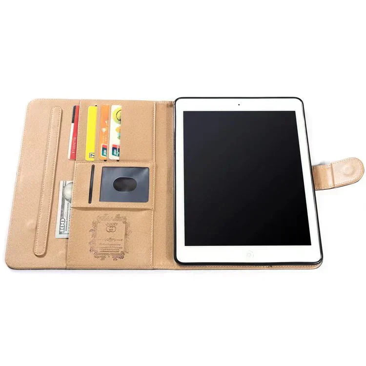 Luxusní pouzdro na iPad s držákem na karty
