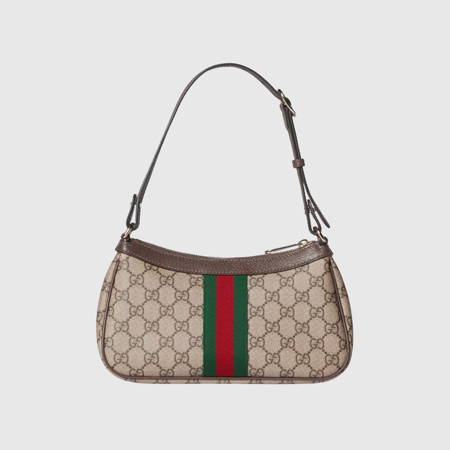 Bolso de hombro de lona estampado