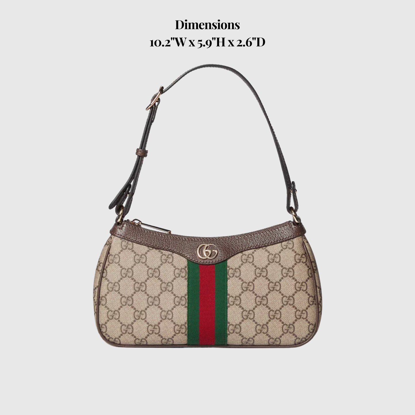 Bolso de hombro de lona estampado