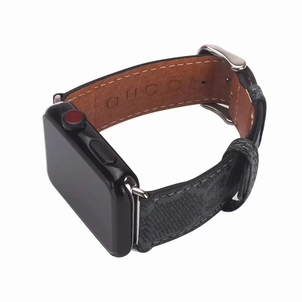 Vysoce kvalitní kožený pásek na Apple Watch