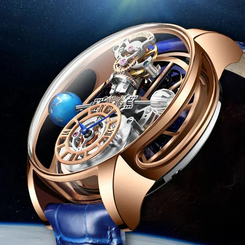 Luxusní hodinky Galactic Pioneer Chronograph Tourbillon