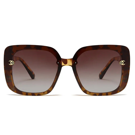 Maßgeschneiderte luxuriöse HD-polarisierte Sonnenbrille für Damen – UV-Schutz für Autofahren und Reisen