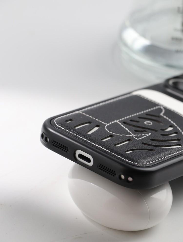 2026 Nový prémiový kožený slot na kartu iPhone pouzdro – limitovaná edice Year of the Horse