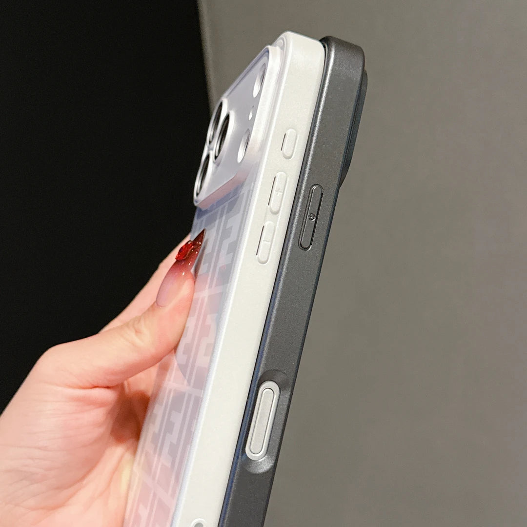 Luxusní vzorovaný nárazuvzdorný obal na iPhone s ochranou fotoaparátu